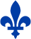Fleur de lys du Québec