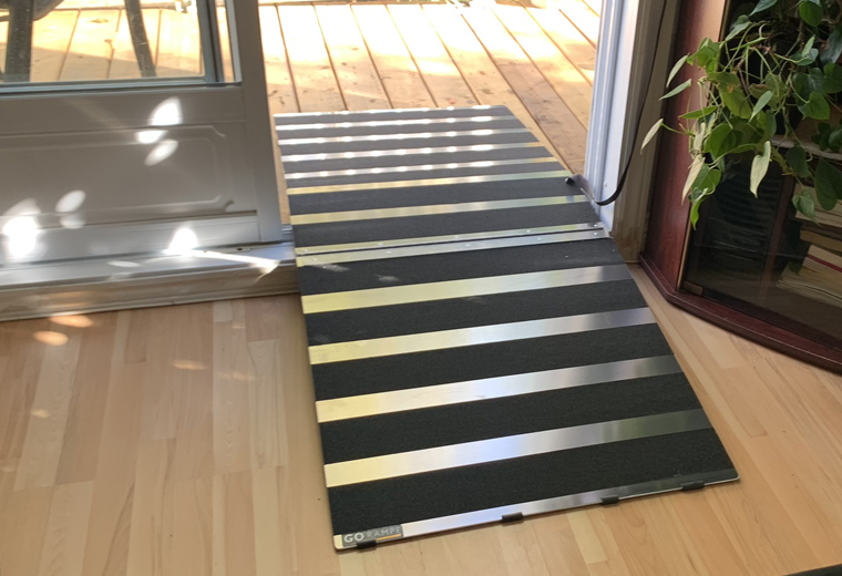 Sliding Door Threshold Ramp - HandiRamp