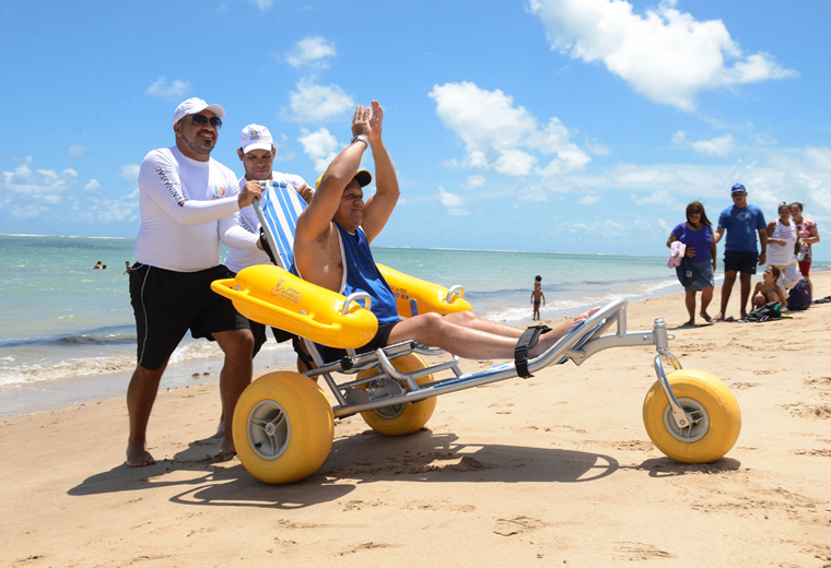 Fauteuil gonflable de plage, comment ça marche ?